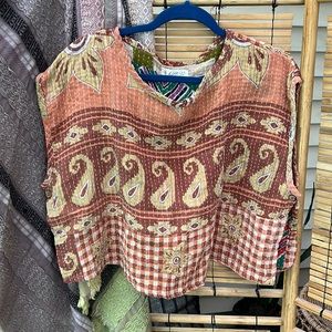 Kantha Bae wanderlust Crop Top